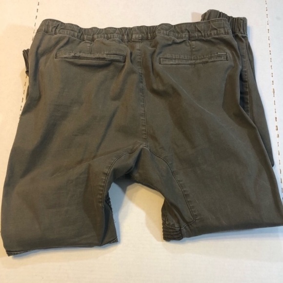 PacSun Olive Green Joggers large - Picture 8 of 9